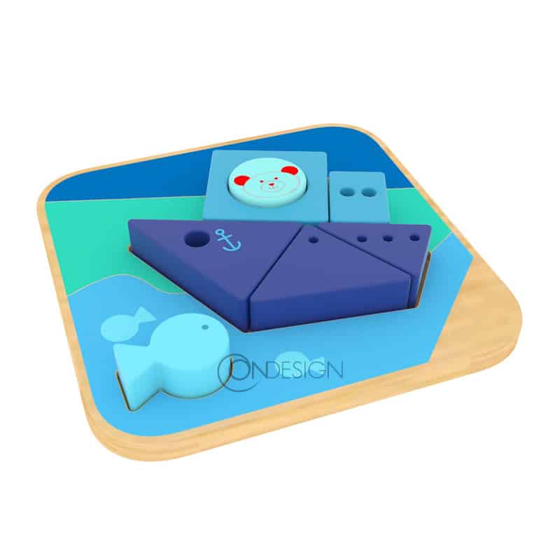 wooden toys design boat