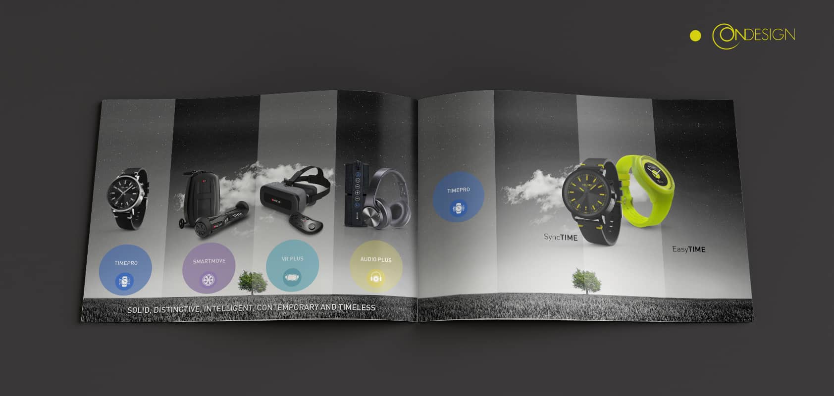 helvei brand identity brochure ondesign