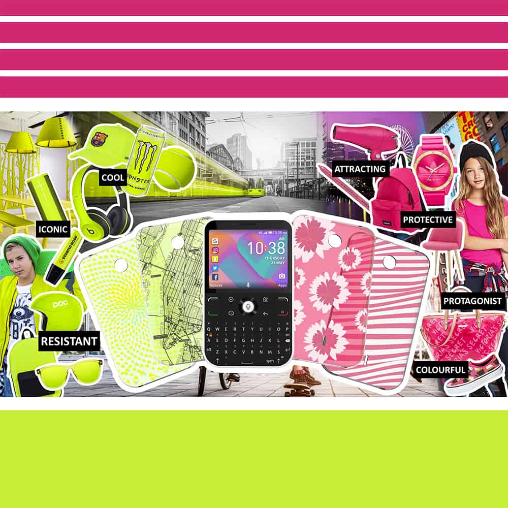 cover graphics kaiOS moldboard for teenager phone